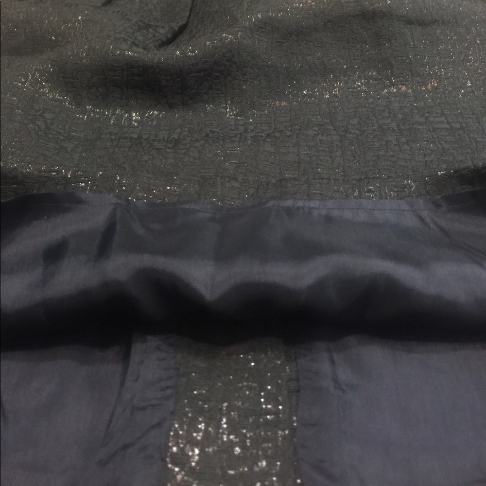 🆕 Banana Republic Black Shimmer Skirt 6 - Picture 5 of 6